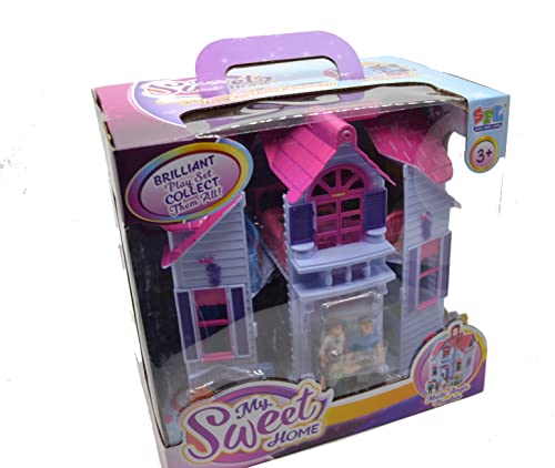 Casa de muñecas y Muebles para la casa. Muñecas de Viaje, My Sweet Home. Viajes, casa de muñecas y 13 Accesorios