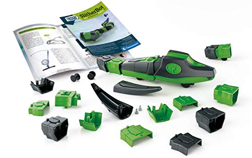 Clementoni-55396 - Slither Bot - robot para montar y jugar a partir de 8 años