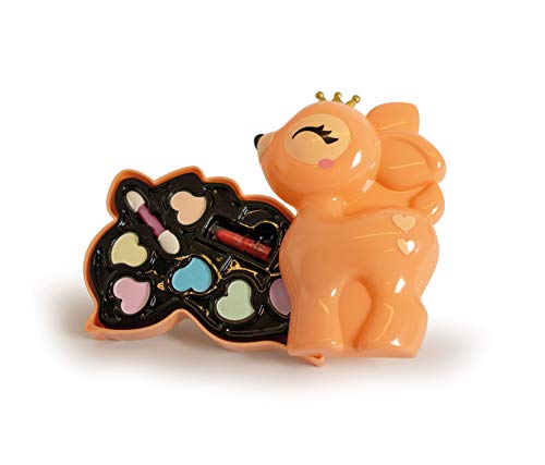 Clementoni Crazy Chic 18631 - Lovely Make Up - Cervatillo - Set de Maquillaje Infantil a Partir de 6 años