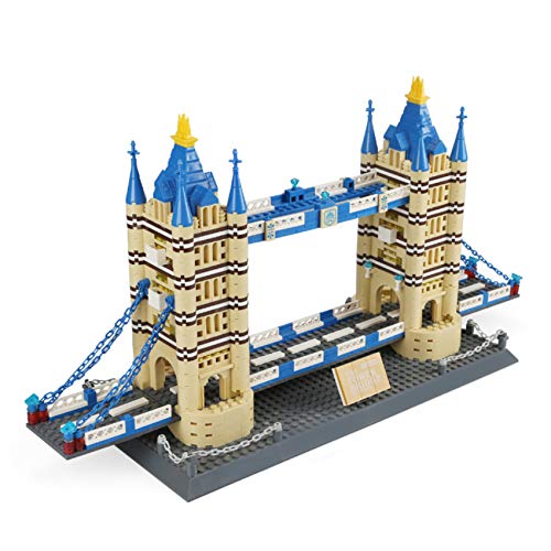 Conjuntos De Bloques De Construcción (Puente de la torre de Londres) - 1054 piezas