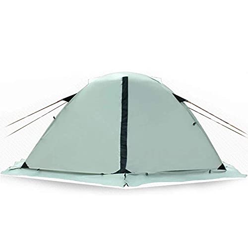 CWAIXXMM Tienda Ultraligero a Prueba de Viento, 1-2 Persona Recreación al Aire Libre Doble Capa 4 Estaciones Tiendas Profesionales, para Caminatas Pesca Playa Trekking Equipo de montañismo