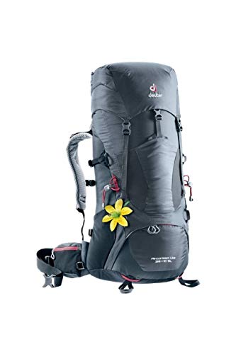 Deuter Aircontact Lite 35 + 10 SL Mochila, Unisex Adulto, Negro (Graphite-Black), 72 Centimeters