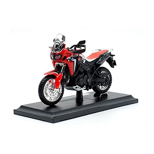 DZDJ 1:18 para Hond&a Africa Twin DCT Aleación Diecast Motocicleta Modelo De Juguete para Niños Regalos Colección De Juguetes Modelo de Motocicleta a Escala