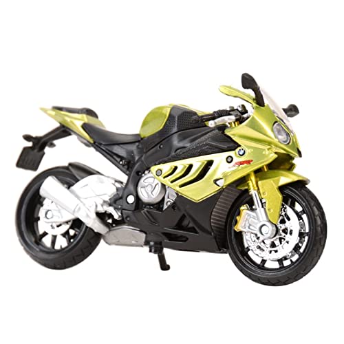 DZYWL Modelos De Escala De Simulación para 1:18 BMW-S1000RR Colección De Juguetes Modelo De Motocicleta De Aleación Fundida A Presión Año Nuevo Cumpleaños