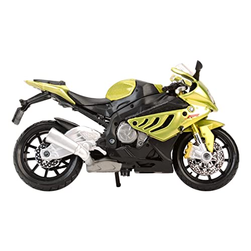 DZYWL Modelos De Escala De Simulación para 1:18 BMW-S1000RR Colección De Juguetes Modelo De Motocicleta De Aleación Fundida A Presión Año Nuevo Cumpleaños