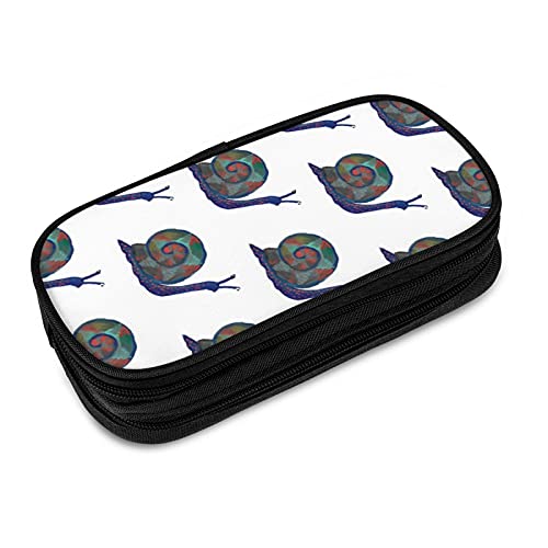 Estuche para lápices de caracol Guy Dealio, estuche duradero de gran capacidad, organizador de papelería para la escuela, el trabajo y la oficina