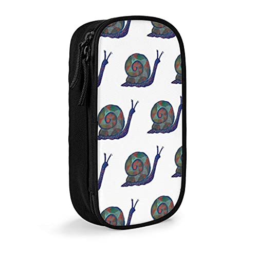 Estuche para lápices de caracol Guy Dealio, estuche duradero de gran capacidad, organizador de papelería para la escuela, el trabajo y la oficina