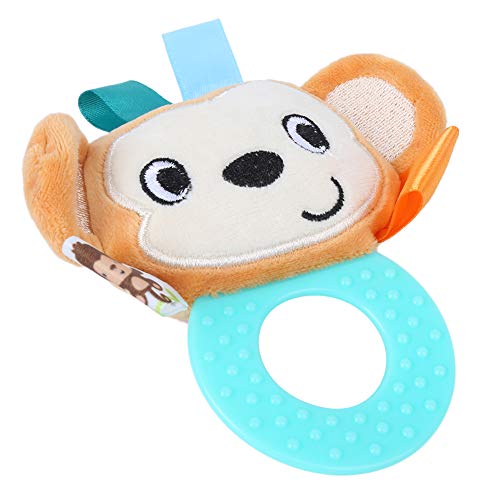 Etiqueta de color mango chicle chicle juguete mordedor bebé dibujos animados bebés 0-6 meses bebé(Teether Monkey)