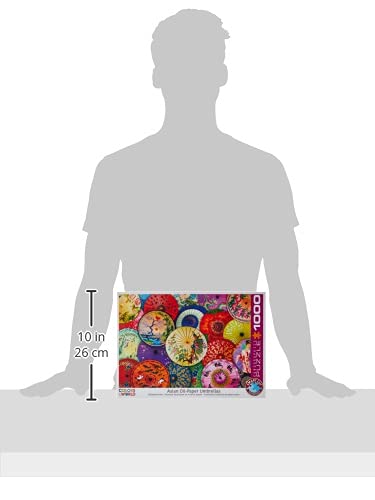 EuroGraphics- Asian Oil Paper Umbrellas 1000-Piece Puzzle Rompecabezas de 1000 Piezas. (6000-5317)
