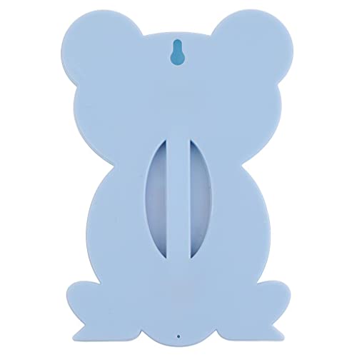 F Fityle Termómetro de Agua para Bebé de Rana Linda Flotante, Flotador de Plástico para Niños, Juguetes para El Agua del Baño - Azul