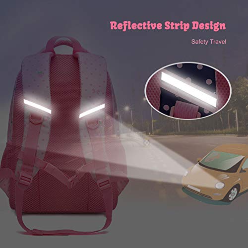 FANDARE Mochila Infantil para niña Mochila Escolar Toddler Kids Mochila Escolar Adolescente Daypacks Niño Viaje Mochilas Impermeable Poliéster Azul Oscuro
