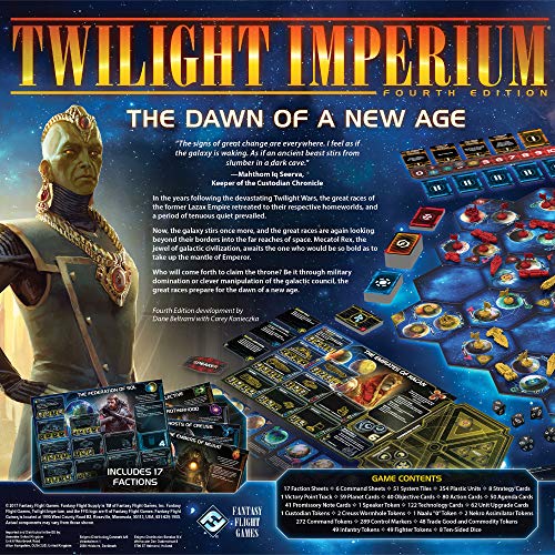 Fantasy FFGTI07 Twilight Imperium - Juego Twilight Imperium Cuarta edición.