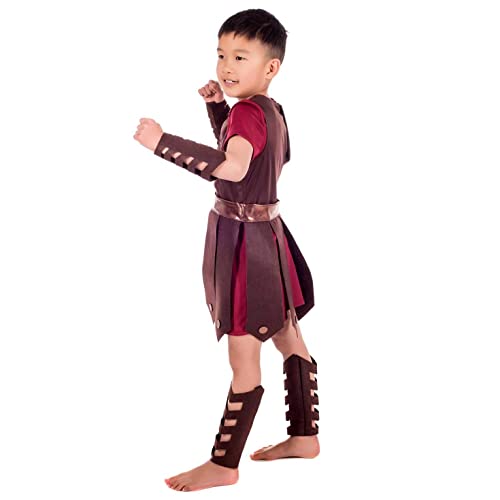 Fun Shack Disfraz Gladiador Niño, Disfraz Carnaval Niño Disponible en Talla XL