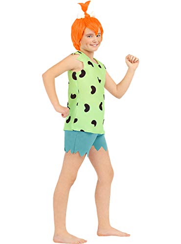 Funidelia | Disfraz de Pebbles - Los Picapiedra Oficial para niña Talla 10-12 años ▶ The Flintstones, Dibujos Animados, Los Picapiedra, Cavernícolas - Color: Multicolor - Licencia: 100% Oficial