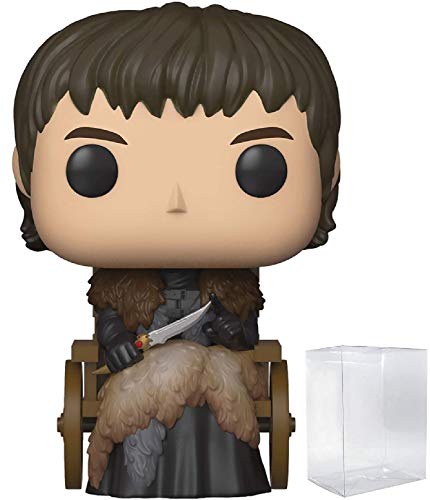 Funko Pop! Game of Thrones: Bran Stark Figura de vinilo (incluye funda protectora para caja de pop)