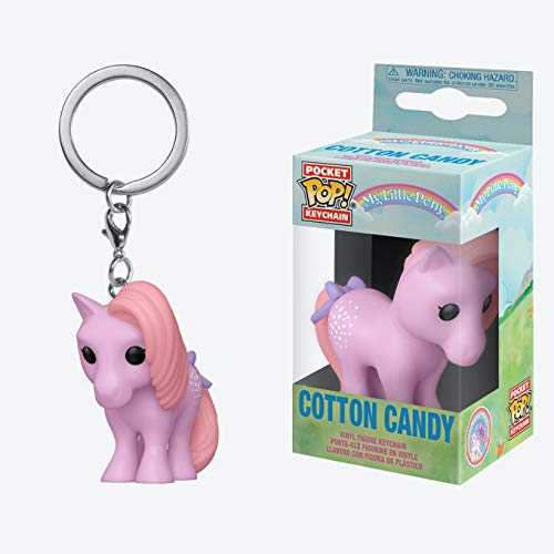 Funko- Pop Keychain My Little Pony Cotton Candy Juguete coleccionable, Multicolor (54309)