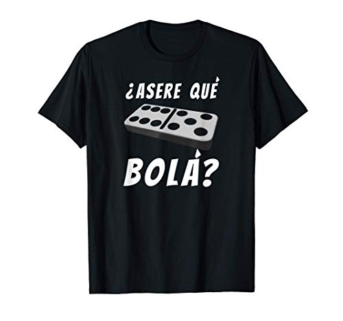 Funny Cuban Saying Miami Florida Cuba Dominoes Domino Game Camiseta