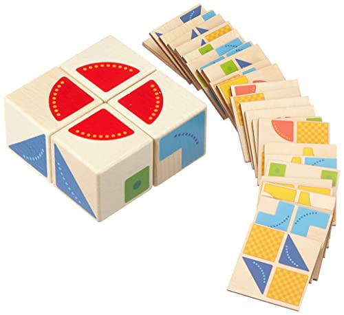 Goki- Juego de Puzzle, Kubus, Multicolor (Gollnest & Kiesel 58649.0)