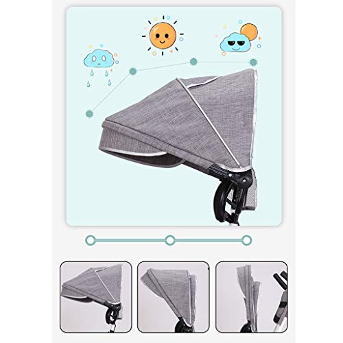 GYF Carrito De Bebé Bicicleta for Niños Triciclo Infantil 3 En 1 Multifunción Asiento Giratorio con Baranda Extraíble Adecuado for Niños De 1-3 A 6 Años. (Color : Pink)
