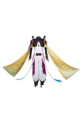 Karnestore Disfraz de Lin Wang Saber de Fate/Grand Order largo, para cosplay, hecho a medida