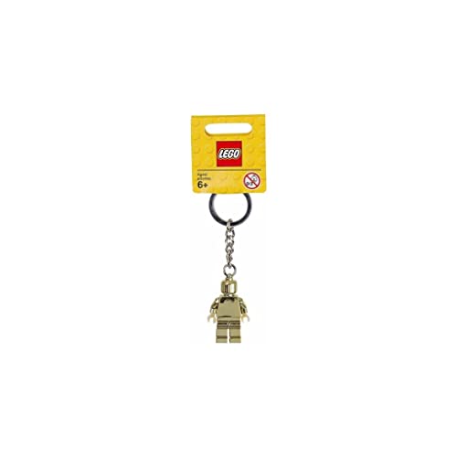 LEGO - Llavero minifigura, color dorado (850807)