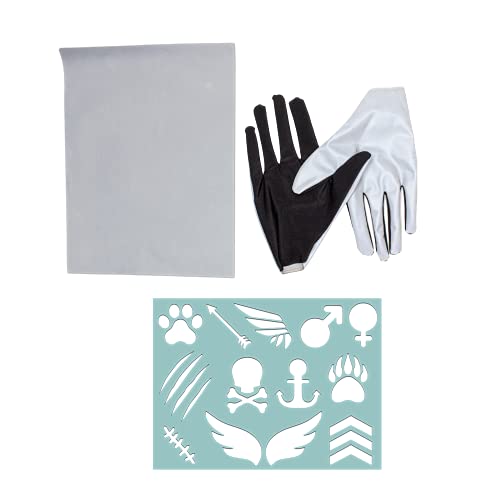 Let's Glow Studio Juego de Accesorios de Guantes en CDU, Multicolor, Multiple Pack (Flair Leisure Products LET01310)