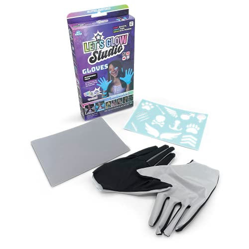 Let's Glow Studio Juego de Accesorios de Guantes en CDU, Multicolor, Multiple Pack (Flair Leisure Products LET01310)