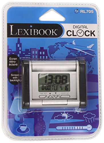 LEXIBOOK-El Despertador Digital de Viaje (RL705)