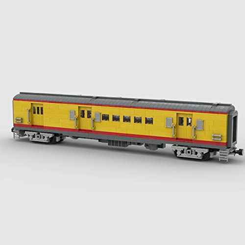 LOTFUN Cabina de tracción técnica para Unión, Pazifik, RPO, tren locomotora Train Express, compatible con Lego Technic Creator, 1143 piezas, MOC-45185