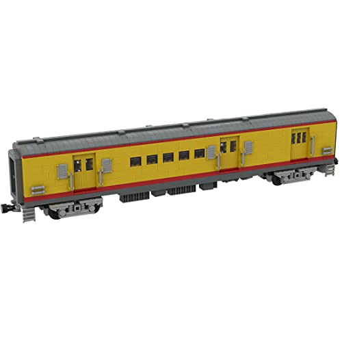 LOTFUN Cabina de tracción técnica para Unión, Pazifik, RPO, tren locomotora Train Express, compatible con Lego Technic Creator, 1143 piezas, MOC-45185
