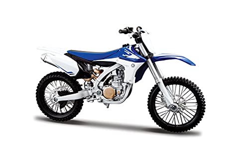 Maisto Yamaha YZ450F en Color Azul y Escala 1/12 (31101 - 13021)