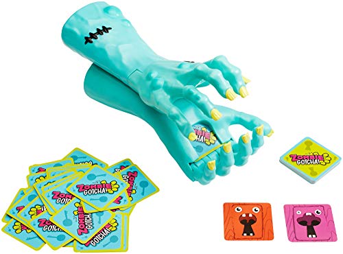 Mattel Games Zombie Gotcha Juego de mesa con cartas de zombies para niños +5 años (GFG17)