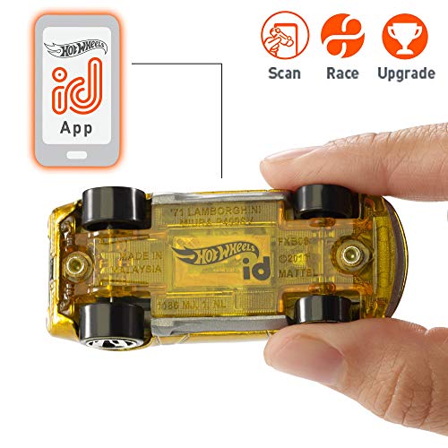 Mattel - Hot Wheels ID Vehículo de juguete, coche Lamborghini Miura , +8 años ( FXB06)