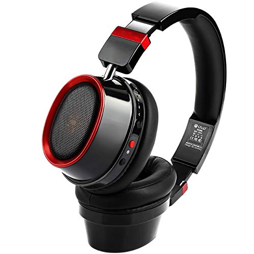 Micrófono Altavoz for el modo dual multimedia universal Canto Conjunto móvil del ordenador con micrófono de alta fidelidad auriculares Bluetooth externo Portátil ( Color : Red , Size : One size )