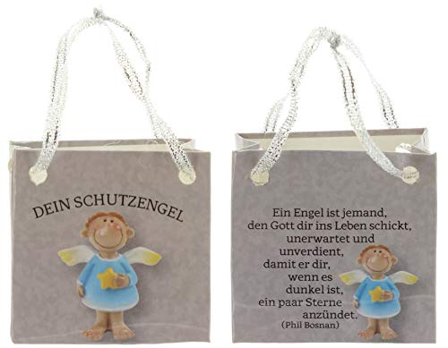 MIK Funshopping - Ángel de la guarda en bolsa (2 unidades, 24 unidades), color rosa y azul