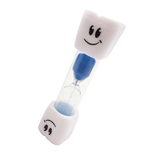 Milageto 2 Piezas de Vidrio de Arena para Niños, Temporizador de Cepillado de , Reloj de Arena
