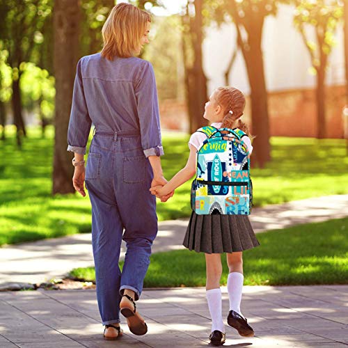 Mochila Bebé Niño Bolsa de la Escuela de Jardín de Infancia Tela de Sarga de dibujos animados Monedero Canguro