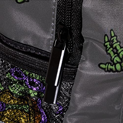 Mochila de niño Tortuga Ninja Mochila con Motivo Estampado Mochila para Escuela Primaria Mochila para niña Mochila Ligera para niños Correa Ajustable para el Hombro 25.4x10x30 CM
