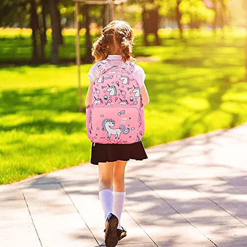 Mochila Unicornio Niños Impermeable Mochila Escolar Para Adolescente PequeñAs Mochilas Infantil Bolso Para Chicas Para La Escuela, Rosa Mochila Para NiñOs PequeñOs Viajes,Mochila De Guardería