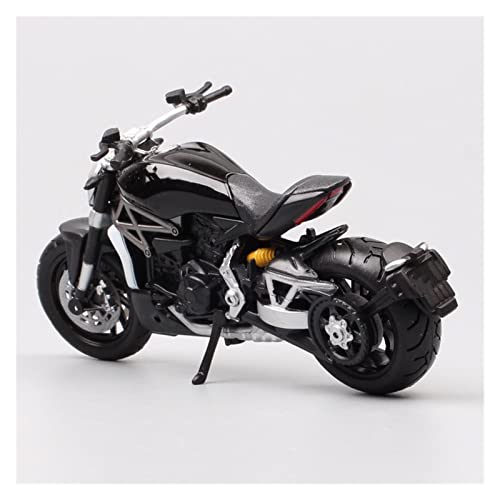 Modelo de Motocicleta de fundición a presión Escala 1/18 2016 Du-Cati Xdiavel S Cruiser Motocicleta Diavel Bicicleta Diecast Modelo Juguetes Carreras En Miniatura Niños para Colección