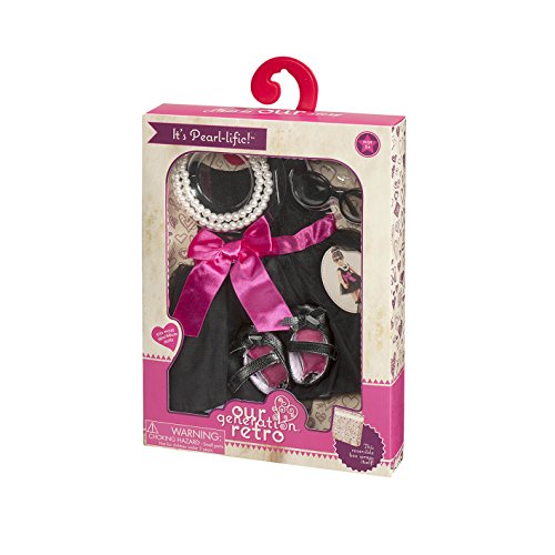 Our Generation BD60003Z - Ropa Deluxe - Conjunto vestido negro
