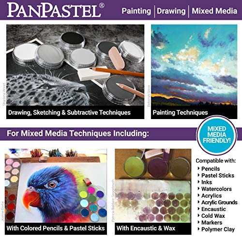 PanPastel 10-Farben-Set Grüntöne