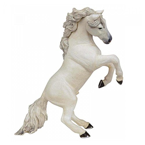 Papo (2051521.0 Figura Caballo alzado Blanco, Multicolor