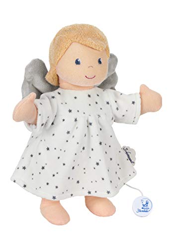 Peluche Musical L Ángel de la Guarda Crema