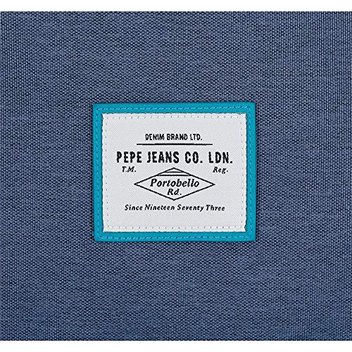 Pepe Jeans Molly Estuche Triple Azul 22x12x5 cms Poliéster