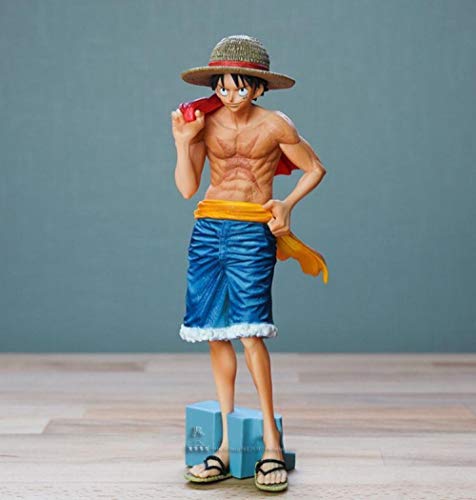 Personajes Animados Forma De Portada De Revista Adornos De Figura Luffy 22Cm. Pvc Figura De Acción Colección Modelo Juguetes Pvc Modelo Juguetes Decoración Del Hogar Pvc Figura De Acción Colección M