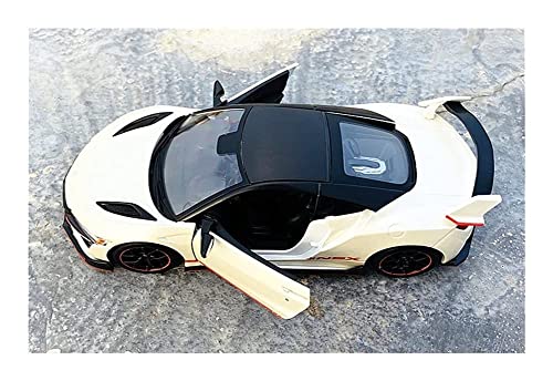 PFSDPO Modelos de Juguete Coche 1:24 Compatible with AC-URA 2018 NSX Simulación de aleación artesanía decoración colección Juguete Regalo cumpleaños niño Muchacho Juguete Padre Novio Regalo Toy Car