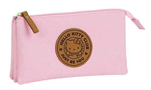 Portatodo Triple de Hello Kitty Club, 220x30x120mm