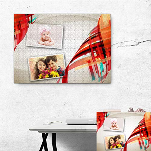 Puzzle Personnalisé Photo Jigsaw Puzzle Photo Famille Jigsaw Puzzle Adulte Jigsaw Puzzle Enfants Puzzle 1000 Jigsaw Puzzle Cadeau D'Anniversaire De Noël(Estilo 1 1000 Piezas 20IN * 30IN)