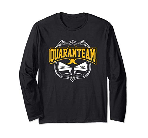 Quaranteam - Equipo de juego de Cornhole Manga Larga